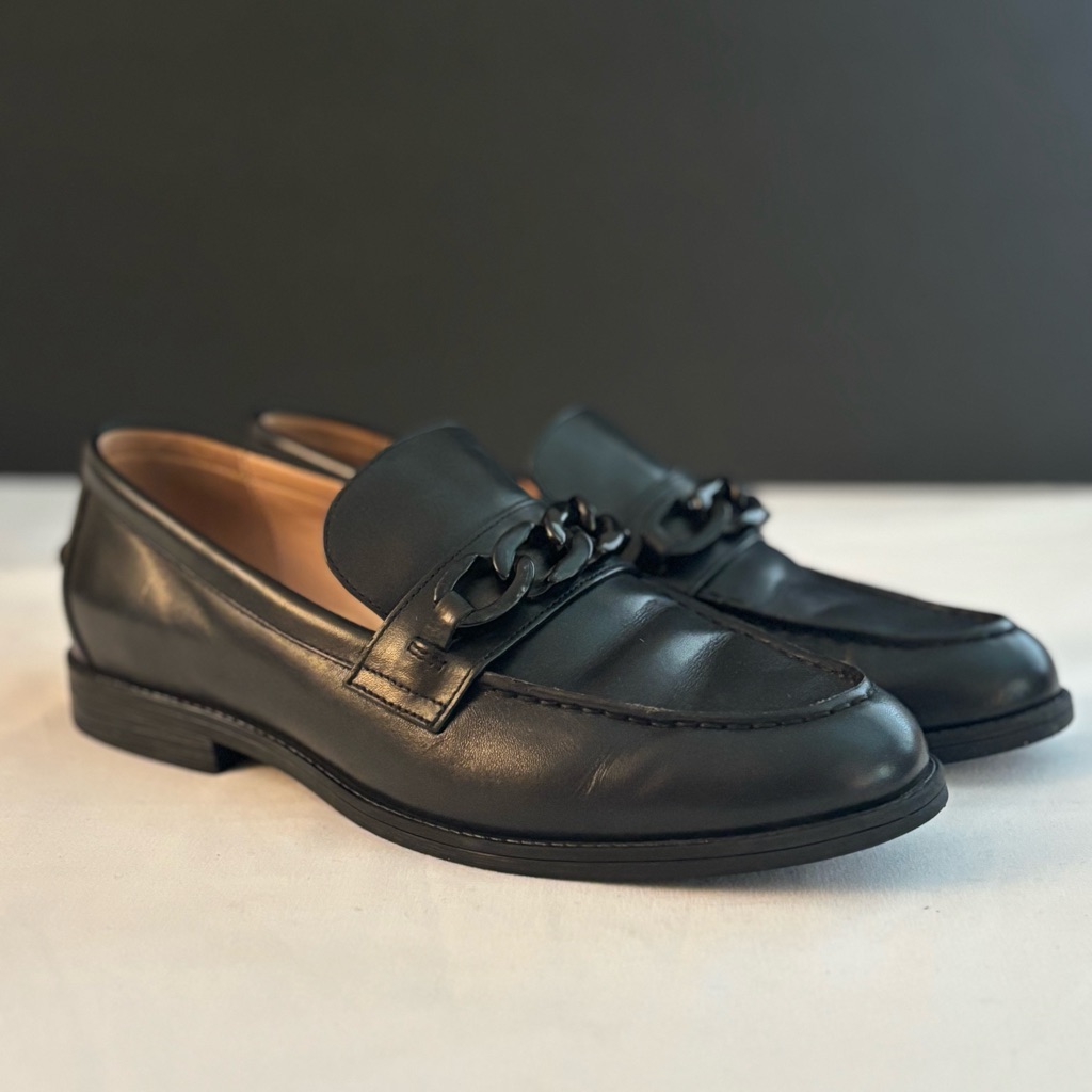 Cole Haan Women's Stassi Chain Loafers Size 8.5